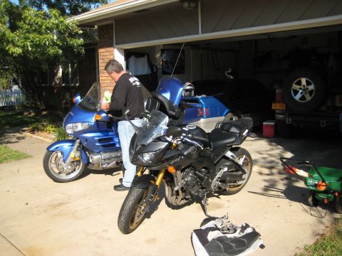 2008 Yamaha FZR1000 “Fuzzy One - TOTALLED”
