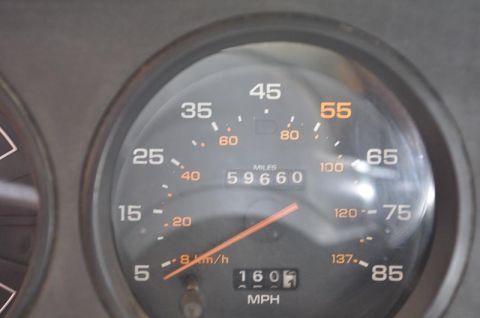 1987 Dodge 1500 - The odometer reads 59,660 miles, with the speedometer needle pointing to 0 and the trip odometer showing 160.