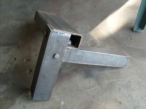 1986 Ford Bronco - Custom metal bracket assembly, likely for automotive or industrial use.