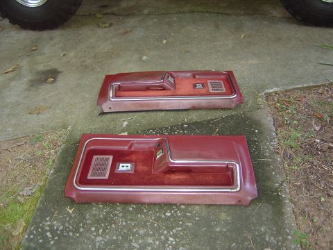 1986 Ford Bronco - Old faded door panels