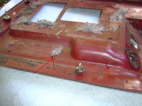 1986 Ford Bronco - The chrome trim ring is held on by three kinds of tabs, one kind is identical to the others.
