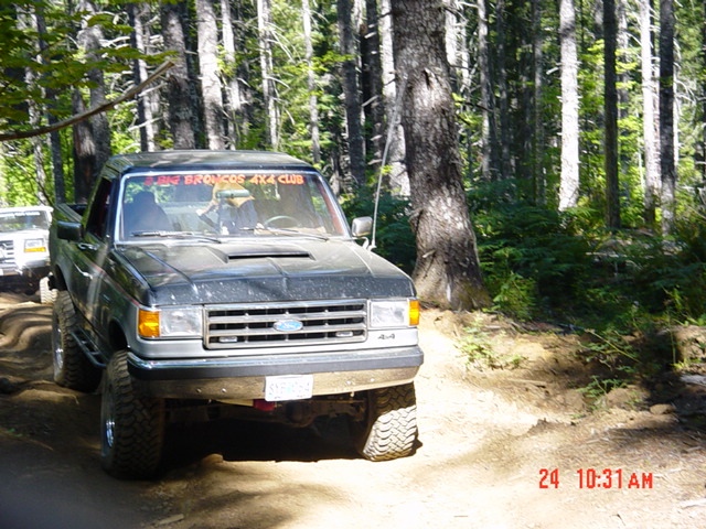 Heading back up