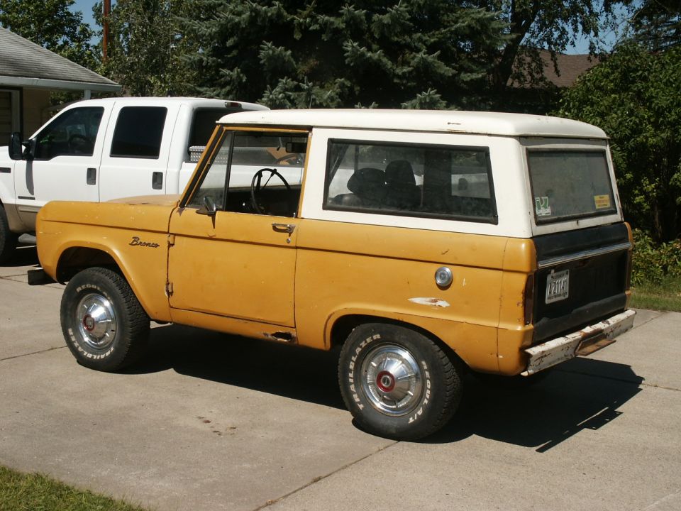 1966 Ford Bronco “over-haulin' (sold)”