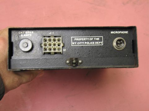 1991 Ford LTD Crown Victoria - This is a piece of police radio equipment marked as property of the NY City Police Dept.