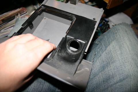 1995 Ford Bronco - Gutted tray.