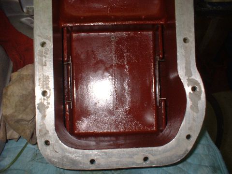 1965 Shelby Cobra - This is a photo of an engine oil pan, not a 1965 Shelby Cobra.