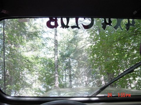 1989 Ford Bronco - The veiw from inside