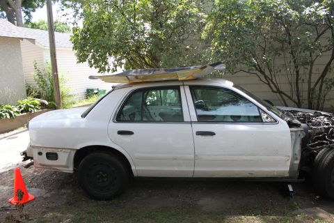 2003 Ford Crown Victoria - 2003 Ex-Minneapolis Police Crown Victoria, bought at salvage action. Drove great! Kept the brake system, transmission, engine, and tires an…