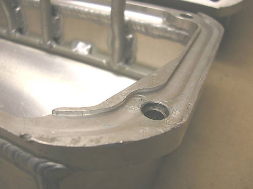 flanges are milled to retain gaskets 
and bolt holes have steel inserts