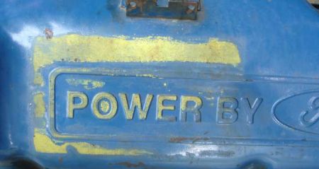 1972 Ford Ranchero - first type Aus import dimple cover with round corners on the outline box