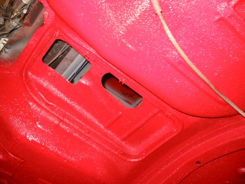 1978 Ford Bronco - Stage 6 driver and passenger floorboards with tranny tunnel cover set in place.....Oh goodness that looks good!!!! Hope that it will stay t…