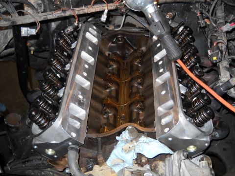 1984 Ford Bronco - install aluminum heads