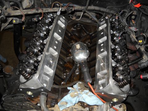 1984 Ford Bronco - roller rockers installed