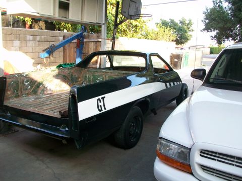 1972 Ford Ranchero - home fom body shop