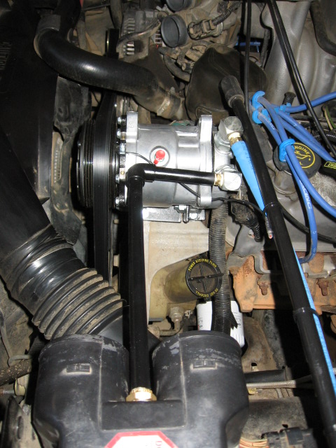 1995 Ford Bronco - 1/2" ID CPVC tube painted black