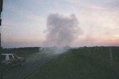 1988 Ford Crown Victoria - Waiting for the smoke to pass.