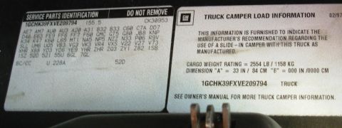 1997 Chevrolet Silverado 3500 - [url=http://www.fordofkirkland.com/autocheck.aspx?vin=1GCHK39FXVE209794]AutoCheck VIN: 1GCHK39FXVE209794 Model code: CK30953 (4WD Ext. Cab…