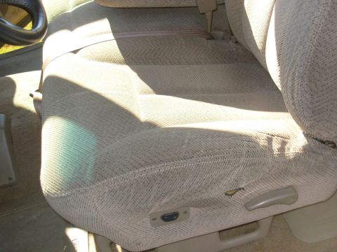 1997 Chevrolet Silverado 3500 - This is the only tear in the upholstery, and no one ever smoked in the truck. SOLD 1997 Chevy K3500 Silverado 205Kmi 4WD 1-ton dually E-mai…