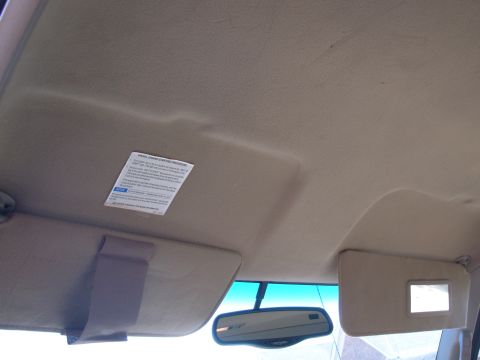 1997 Chevrolet Silverado 3500 - These visors have been replaced with reupholstered factory extendable lighted visors, and a factory overhead console was added with factory…