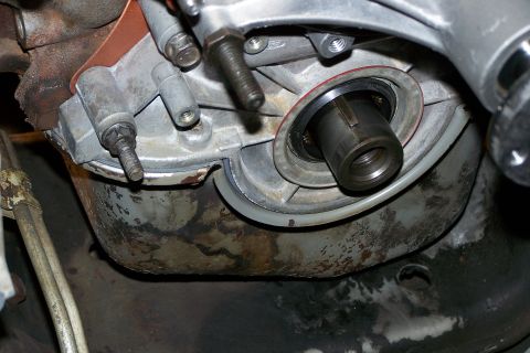 1996 Ford Bronco - Pan and timing cover back into perfect alignment
