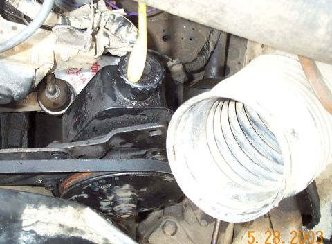 1986 Ford Bronco - All done. I just had to turn the oil pressure sending unit so that it was pointing up.