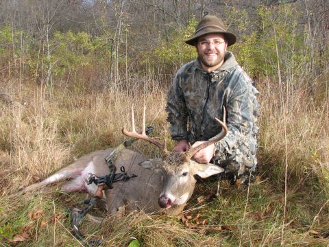 1980 Ford Bronco - My first whitetail buck with my bow. And he's not little, either!