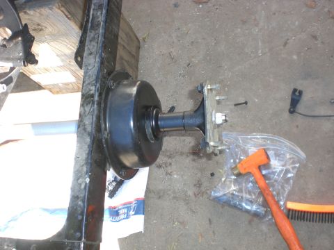 1981 Honda 250 R - rear right complete