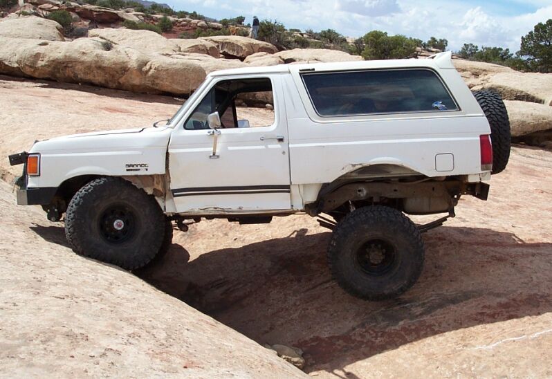Messing around on a random crack on Seven Mile Rim