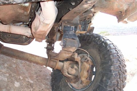 1990 Ford Bronco - Drooped spring