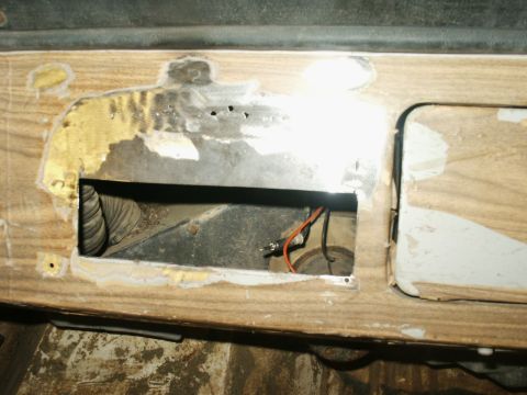 1966 Ford Bronco - missed a couple holes but not too bad--filled them in and ground them down after the camera died. Even primed the area until I can get the…