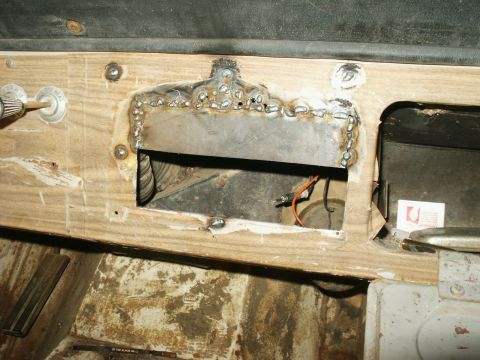 1966 Ford Bronco - slowly welded in so I didn't put too much heat in one place