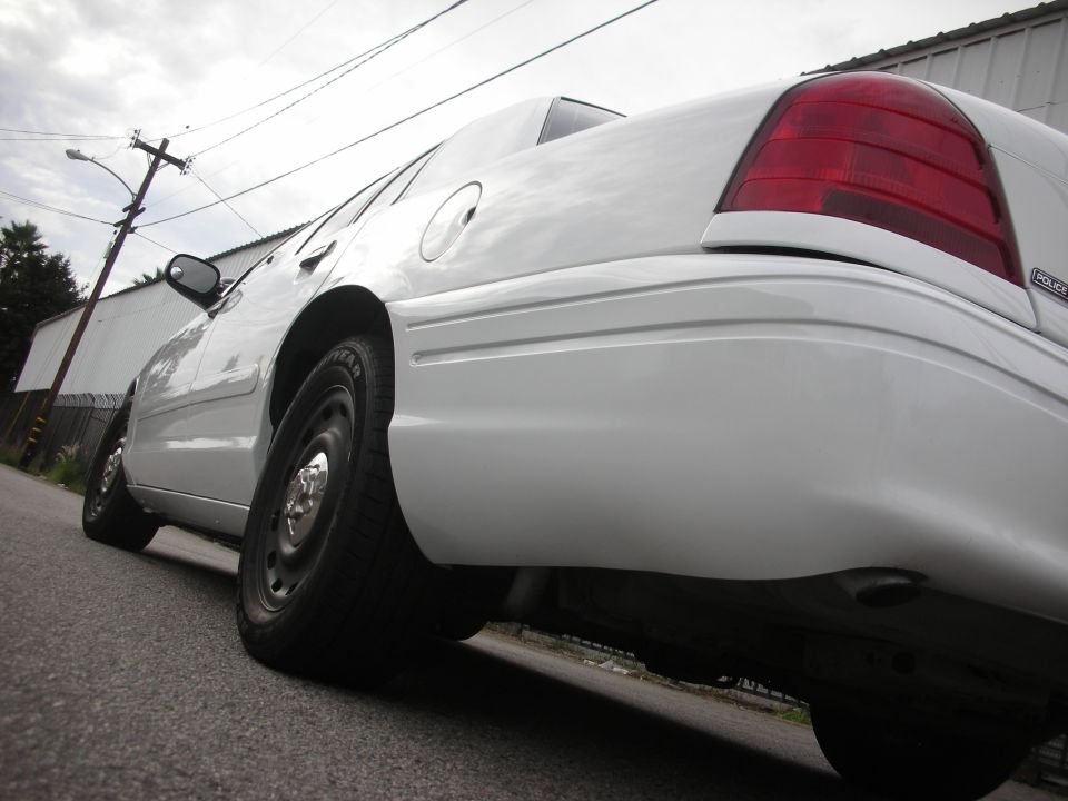 2004 Ford Crown Victoria rear quarter panel and taillight