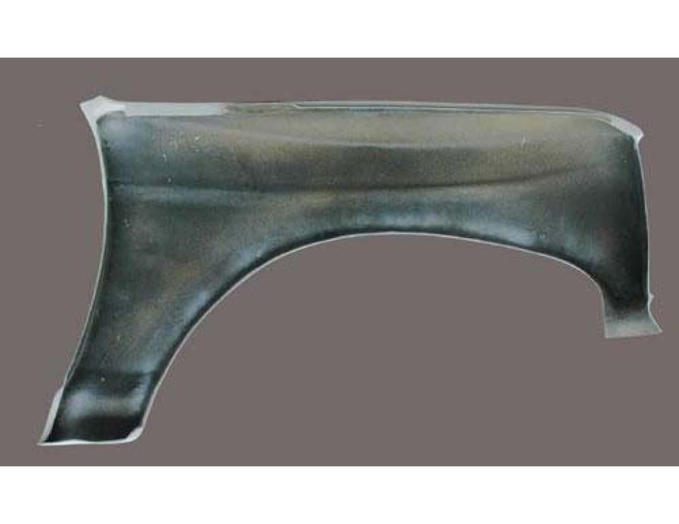 Fender part, side view