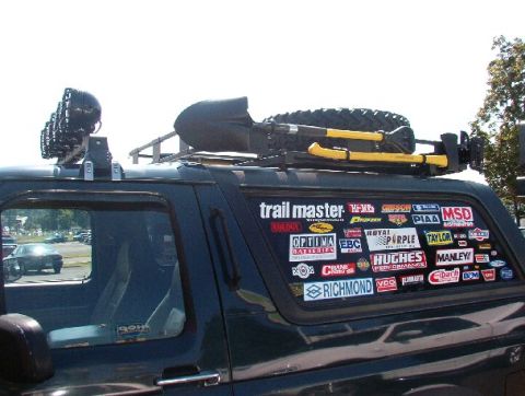 1993 Ford Bronco - Sticker for show
