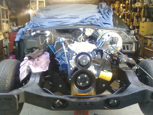 engine is in at last