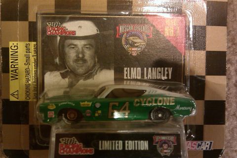 2010 Mitsubishi Outlander - A Racing Champions limited edition die-cast model of a Mercury Cyclone race car, Elmo Langley.