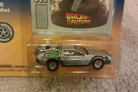 2010 Mitsubishi Outlander - This toy car is a replica of the DeLorean time machine from the movie Back to the Future.