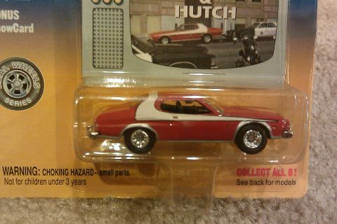 2010 Mitsubishi Outlander - Toy car in packaging, part of the "Real Wheels Series" and related to "Starsky & Hutch".