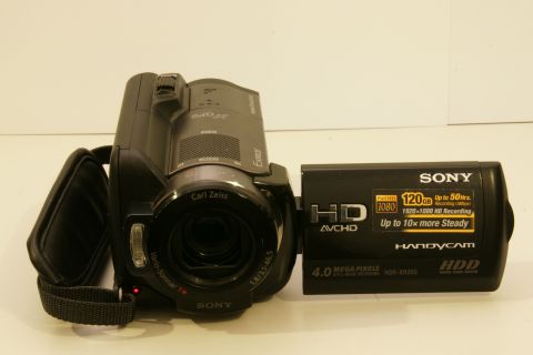 1993 Ford Taurus - Sony Handycam HDR-XR200 camcorder with 120GB HDD and 4.0 mega pixels.