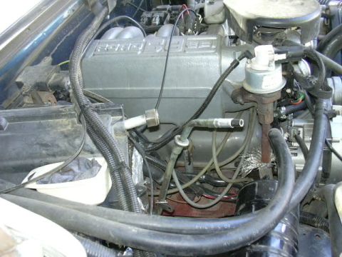 1991 Ford Bronco - Another andgle on the new empty spot.