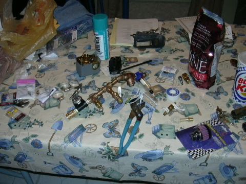 1991 Ford Bronco - More researc...More parts...More money....Sorry about the table Honey!