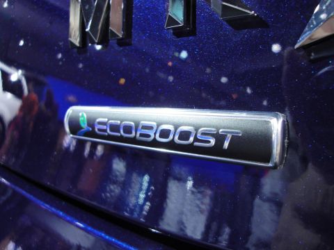 1993 Ford Taurus - The Ecoboost badge indicates a turbocharged engine, not necessarily a 1993 Ford Taurus.