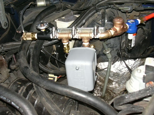 One more close up of the manifold.