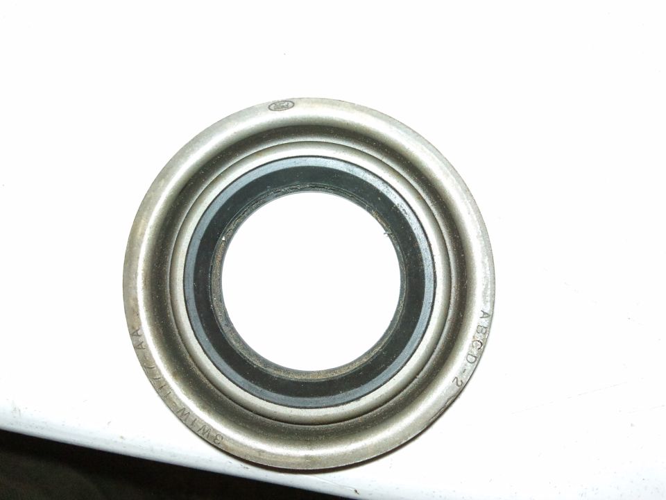 Metal bearing part with markings 'ABCD-2' and 'BMW-1177-AA'