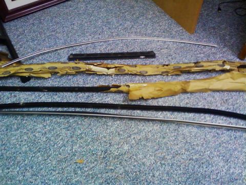 1990 Ford Bronco - Chrome trim and weather stripping in original ford packaging. Never used.