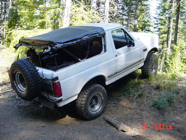 Mark informed us that this was the best way to check the soft top for rips