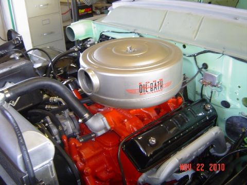 1956 Ford Fairlane - Teapot carb rebuilt and running good. Now on the final finish work and paint. Modifications thus far: Disc front brakes; larger rear drum b…