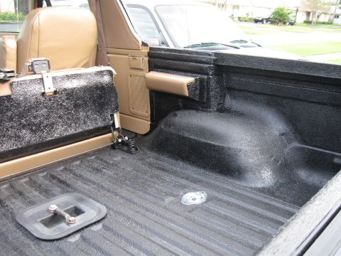 1989 Ford Bronco - I wanted to retain a factory appearance but remove the majority of excess plasic in the cargo area.