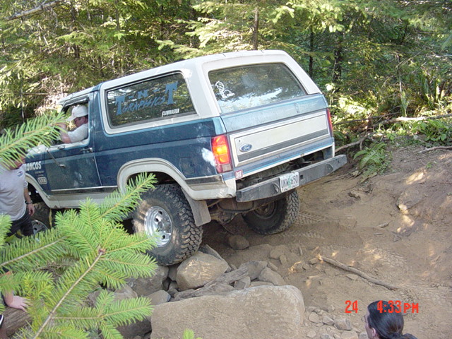 Wheel back on the ground....