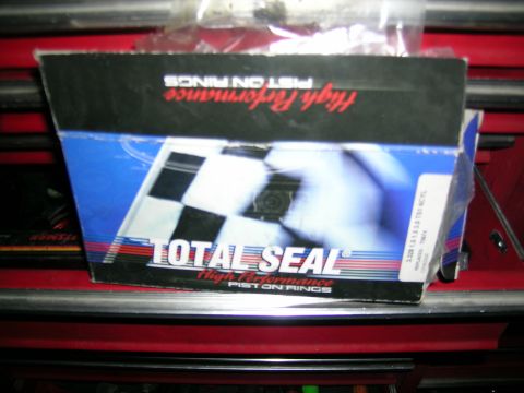 1995 Ford Probe - Box of Total Seal High Performance Piston Rings, part of a turbo build.